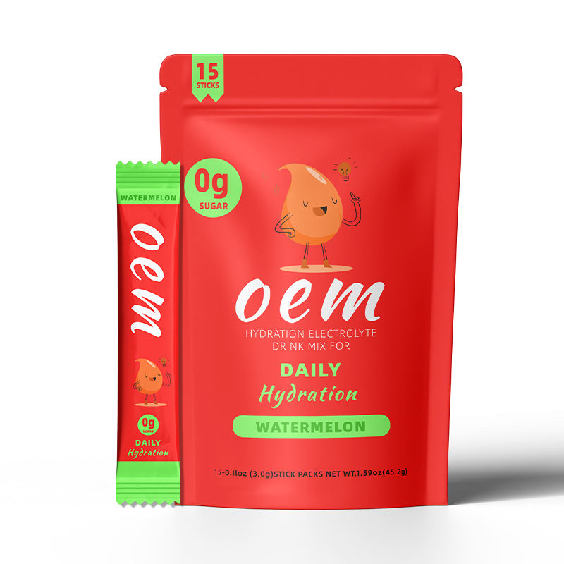 OEM Energy Drink Hydration Lemon Flavour Low Calorie Electrolytes Mix Powder Sugar-Free Low Carb Bulk Bag
