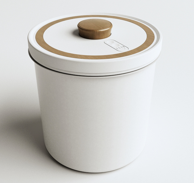 Multifunctional Smart Touch Rice Storage Moisture-proof and Insect-proof Vacuum Rice Store Bucket Storage Boxes & Bins