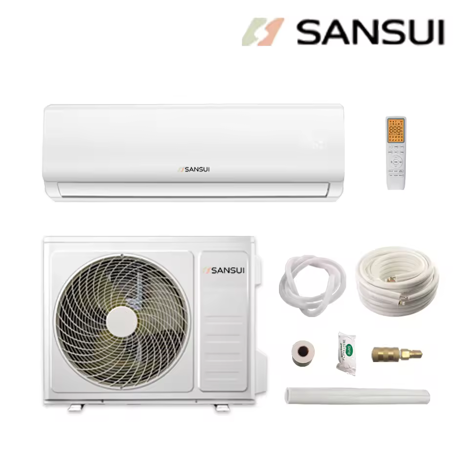 18000BTU 1HP R32 Variable Split Wall-Mounted Electric Cooling-Only Air Conditioner Energy Saving App-Controlled EU Hotel AC