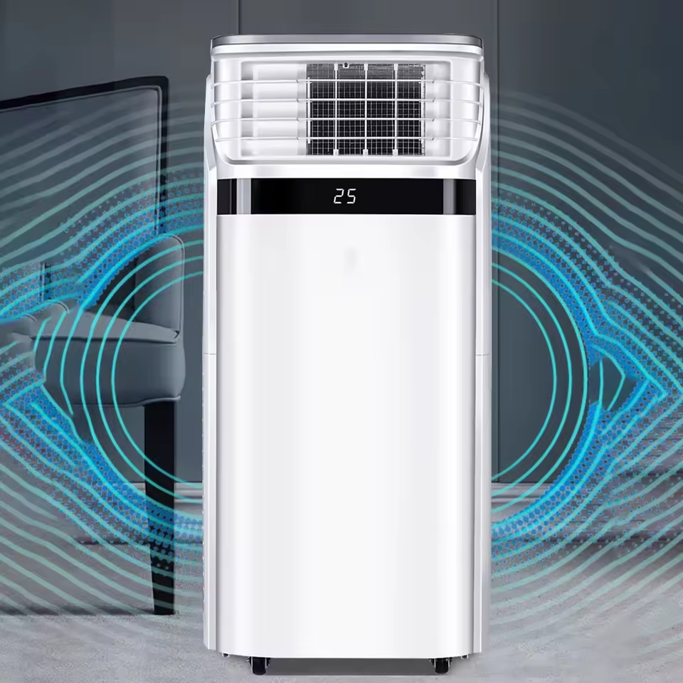 18000BTU Mobile AC Energy-Saving Variable Frequency Portable Air Conditioner with Integrated Cooling No External Unit AC Powered