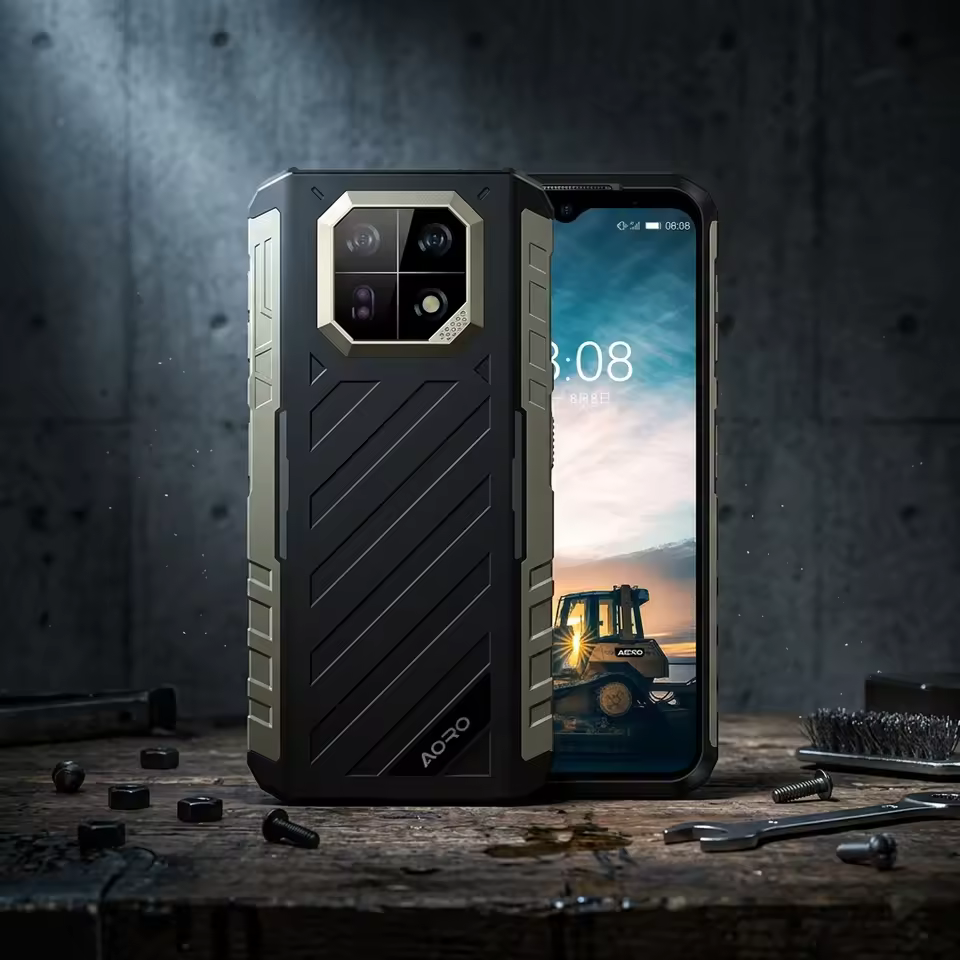 6600 MAh Battery Capacity Rugged Cell Phone Aoro A28 Explosion-proof Ex Phone Android 13 4G Network Rugged Smartphone Phone