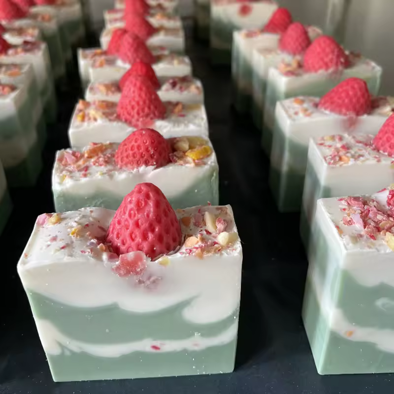 Best Organic Beauty face body skin care  Handmade Soap for gift