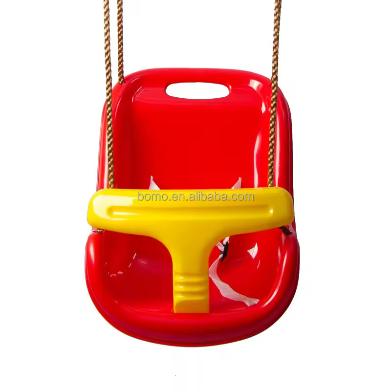 Zoshine Wholesale Modern Design Kids Outdoor Garden Home T-shaped Plastic Swing Chair Toddler Swing Seat for Kids