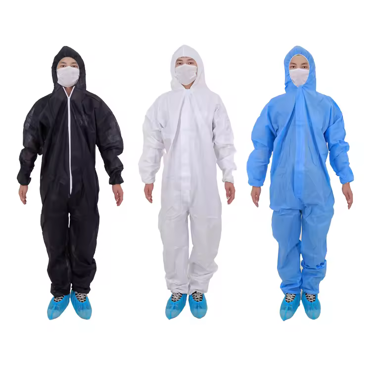 Quick Customization Full Body coverall Clothing Pe pp Clothing Disposable Coverall Suit