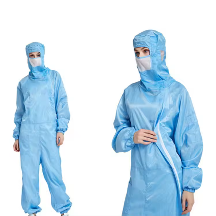 Leenol Anti-static Working Uniform ESD Coverall ESD Clothes for Cleanroom