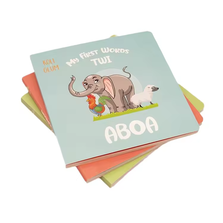 Custom Full Color Hardcover Child Story Book Cardboard Paper Story Kids Board Books Full Color Children Book Printing Service