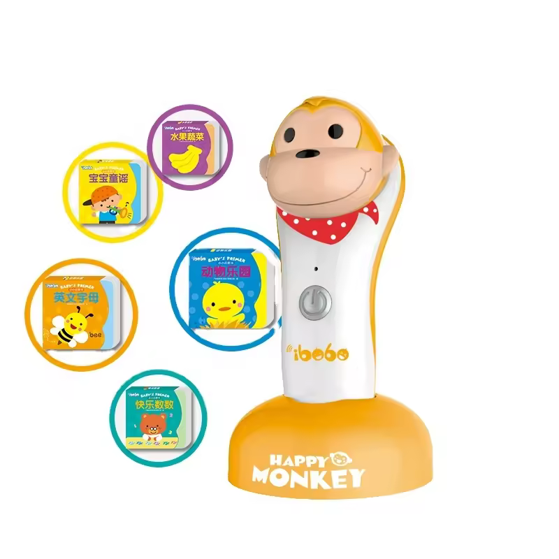 Customizable Electronic Smart Talking Pen with Smart English Story Touch Reading Audio Code Book Dictionary for Kids Children