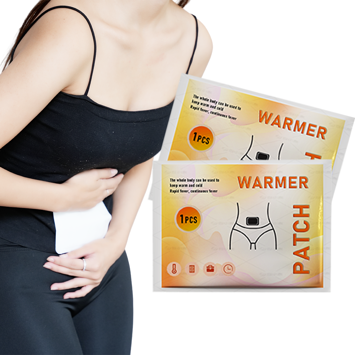 Adhesive Heat Pad Warm Patch Disposable Heating Pad for Abdomen or Waist Pain